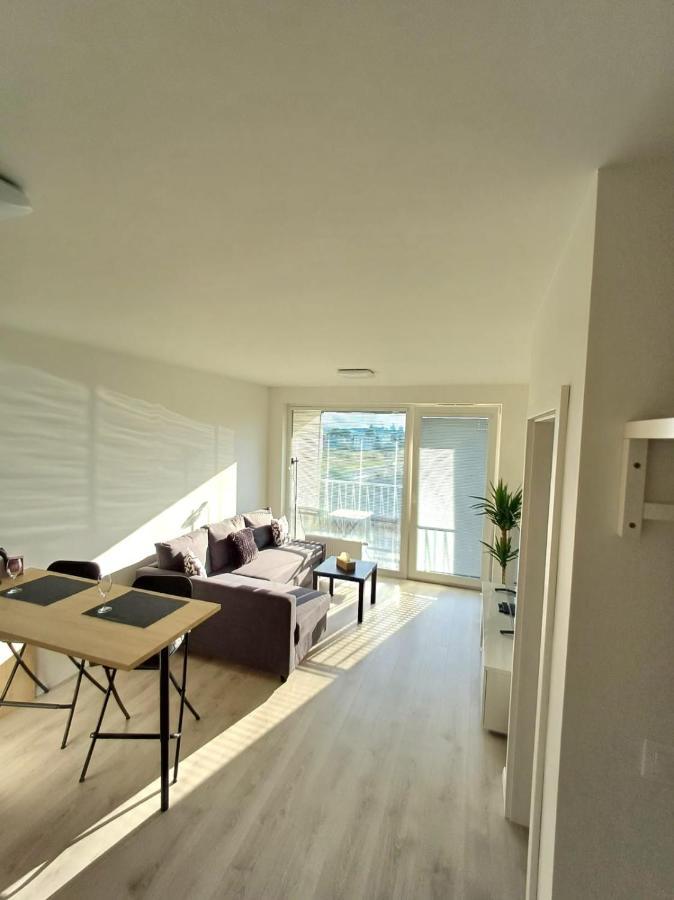 New Air-Conditioned Apartment 5 Minutes By Walk From The Airport With Free Garage Parking Pozsony Kültér fotó