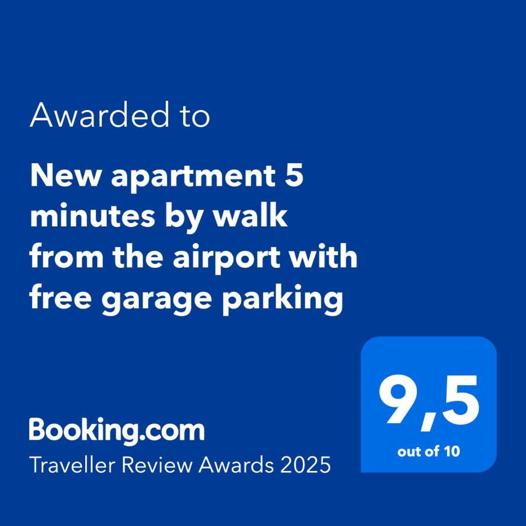 New Air-Conditioned Apartment 5 Minutes By Walk From The Airport With Free Garage Parking Pozsony Kültér fotó